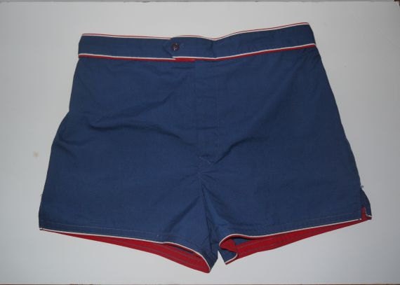 Vintage 70s mens shorts / running tennis / hipster shorty