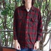 Vintage 1960s PENDLETON WOOL Mens Plaid Buttondown Longsleeved Shirt No Wool Symbol sz M
