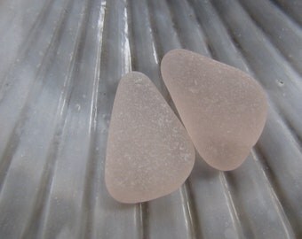 Pink Sea Glass Bead - Genuine Beach Glass - Sea Glass Jewelry Supply Art Craft Supply