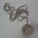 SALE. vintage. WATCH. rhinestone. NECKLACE. costume. 1980s.