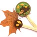 Felt hedgehog bookmark Back to school gift Gift for booklover Autumn Fall