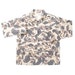 Vintage 80's Camo Print Button-up with Three Front Pockets