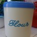 Reserved for Penny - Vintage Retro 1950's Bakelite Australian Nallyware Flour Canister