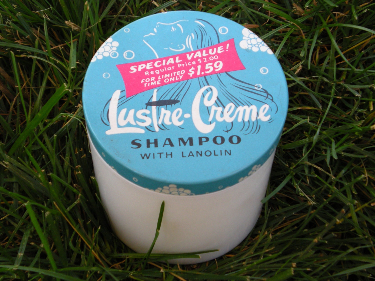 lustre creme shampoo jar
