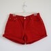Red Tommy High Waisted Hot Pant Sz 8
