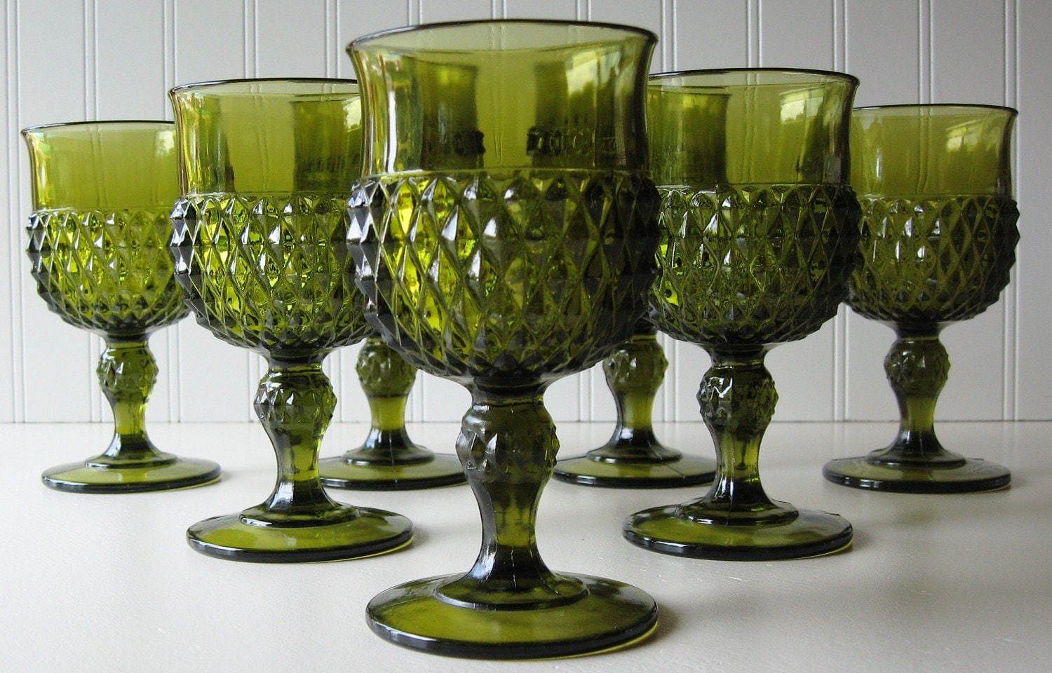 Green Vintage Glass 31