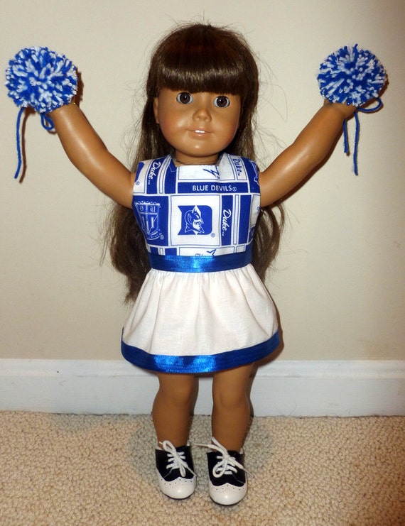 American Girl doll clothes cheerleader DUKE by GoldenStitchStudio