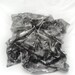 GIZEM. Hand Painted square Silk Scarf. Black, Silver Shawl Wrap. Crystal Leaves Fashion. 35,4 x 35,4 in.(90x90cm). Ready to Ship.