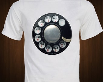 Rotary Dial Telephone T-Shirt