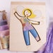 Fairy, Wooden Doll, Creativity Kit, Dress Up Doll, Kit, Wood and Fabric, Fashion Doll,