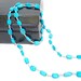 Free Shipping-Stylish turquoise long pendant- Turquoise stones and grey beads- Blue pendant- Pendant of dreams- Long necklace- OOAK