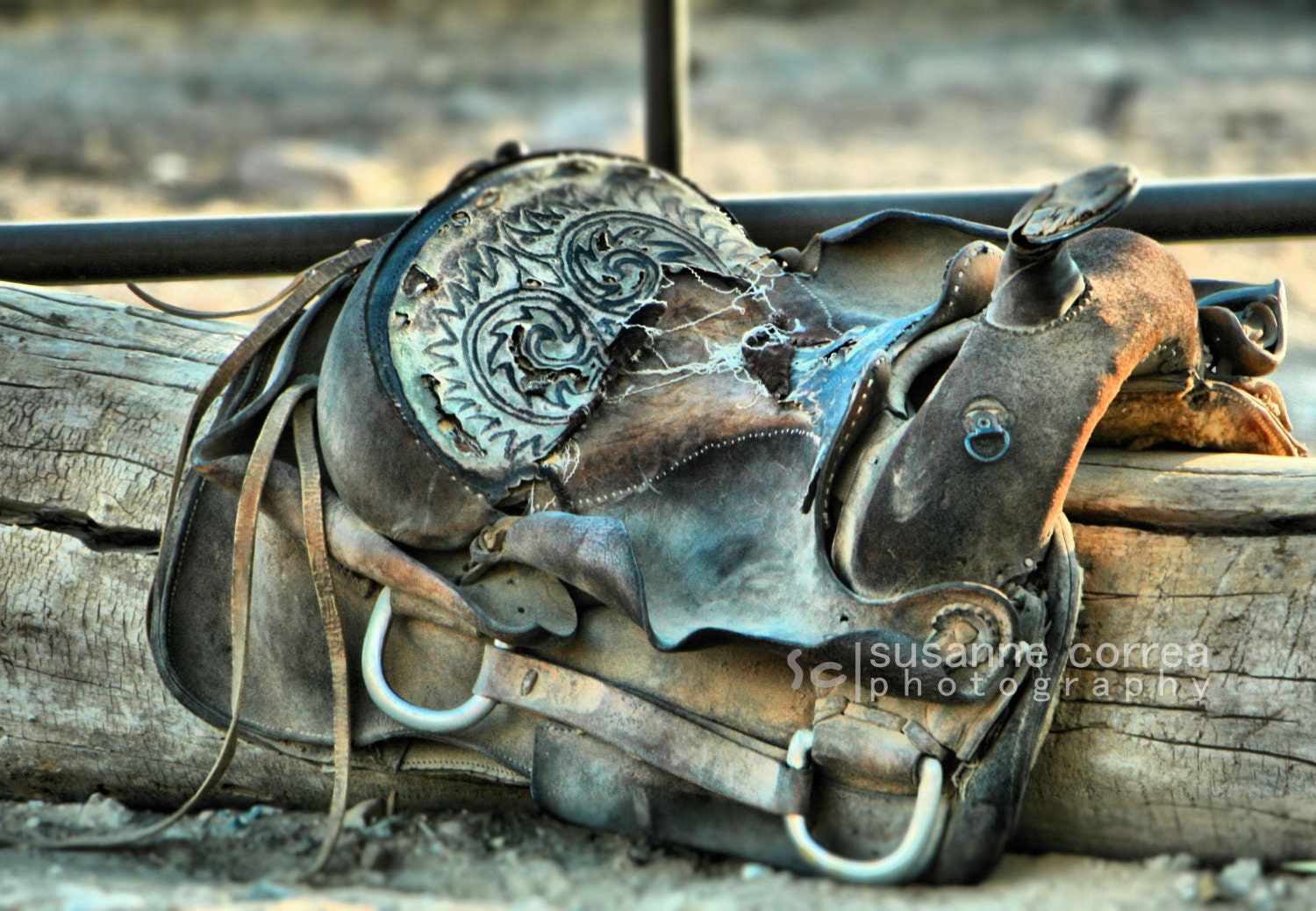 Old Horse Saddle for the Horse lover fine art photography