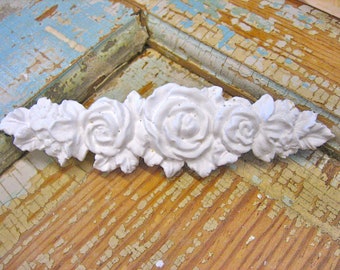 Shabby Chic Rose Vine Applique