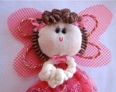 Fairy on stick ,use as Centerpiece, Cake,, Decor, Doll, Puppet, Baptism, Confirmation, Christianity, 1st communion, Christmas, Quinceanera Il_170x135