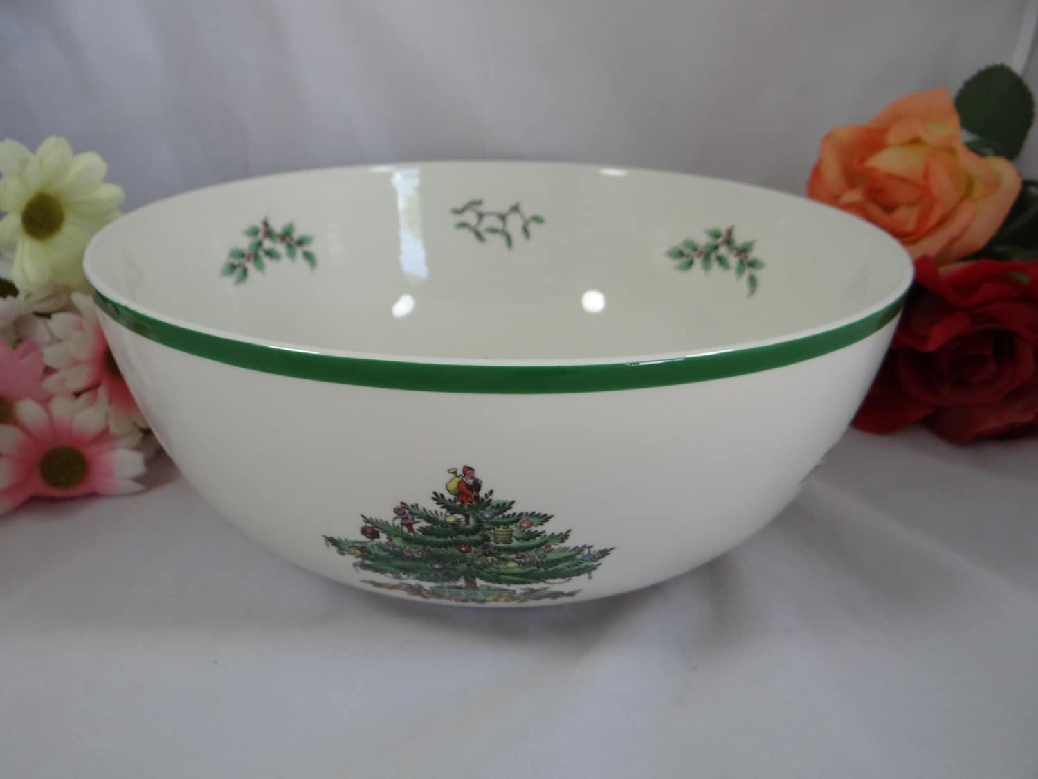 Spode Christmas Tree Large Salad Bowl