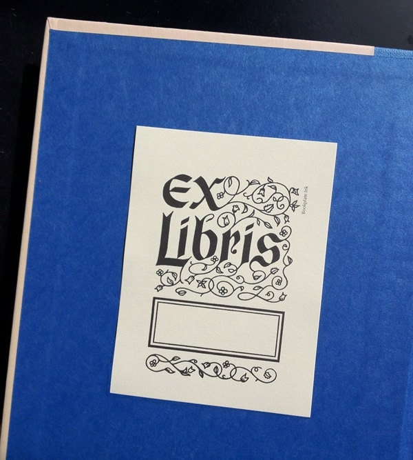 Ex Libris Design Bookplate