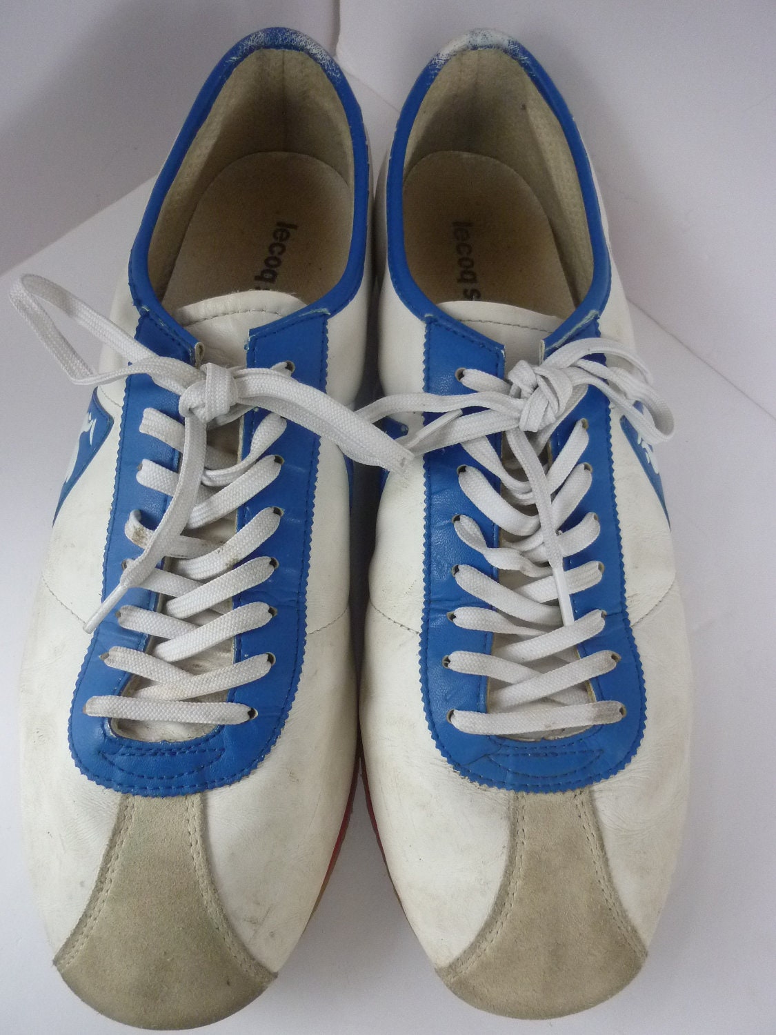 REDUCED 1980s Athletic Shoes by Le Coq Sportif Mens Size 10
