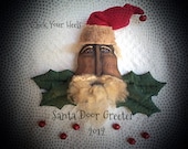 Santa Door Greeter Pattern Click Your Heels