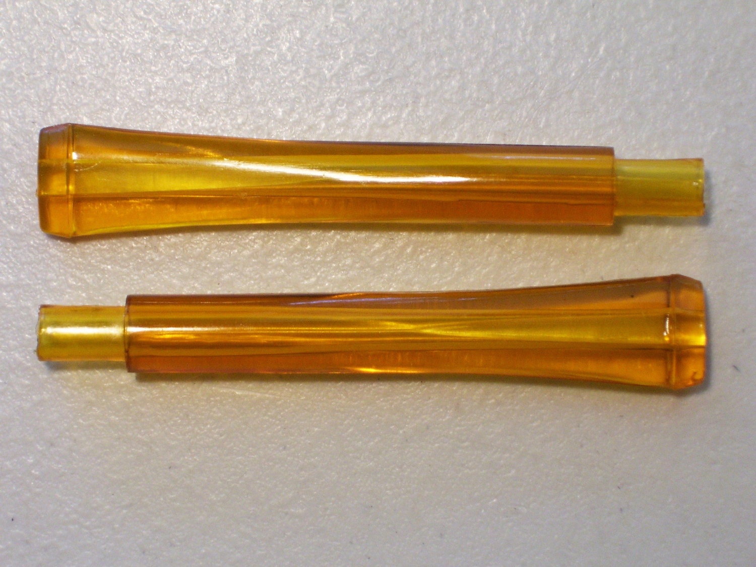 NonFiltered 3 Tobacco Pipe Stems Bits New Lot of 2