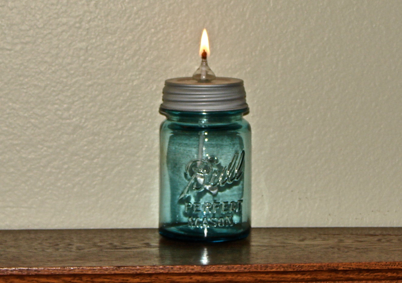 Mason Jar Oil Lamp Kit DIY