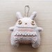 Felt - keychain - Bunny plush Keychain - felt keychain - Kawaii keychain - READY TO SHIP