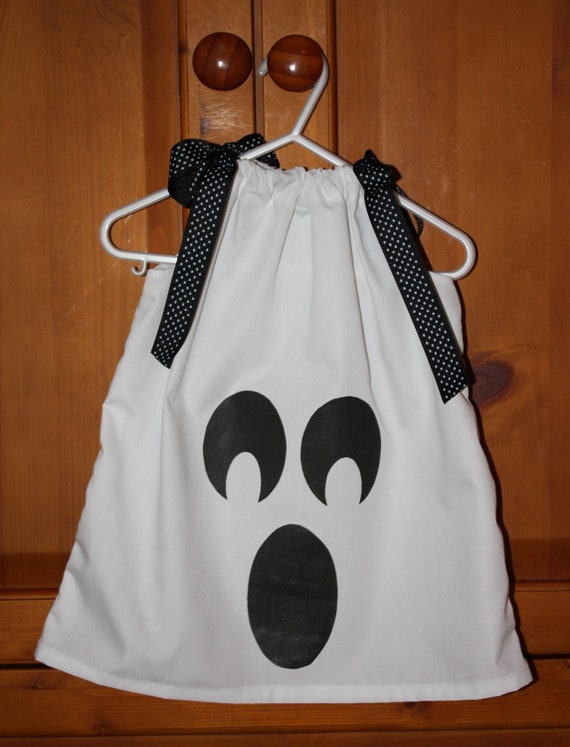 Items similar to Halloween Ghost Pillowcase Dress on Etsy