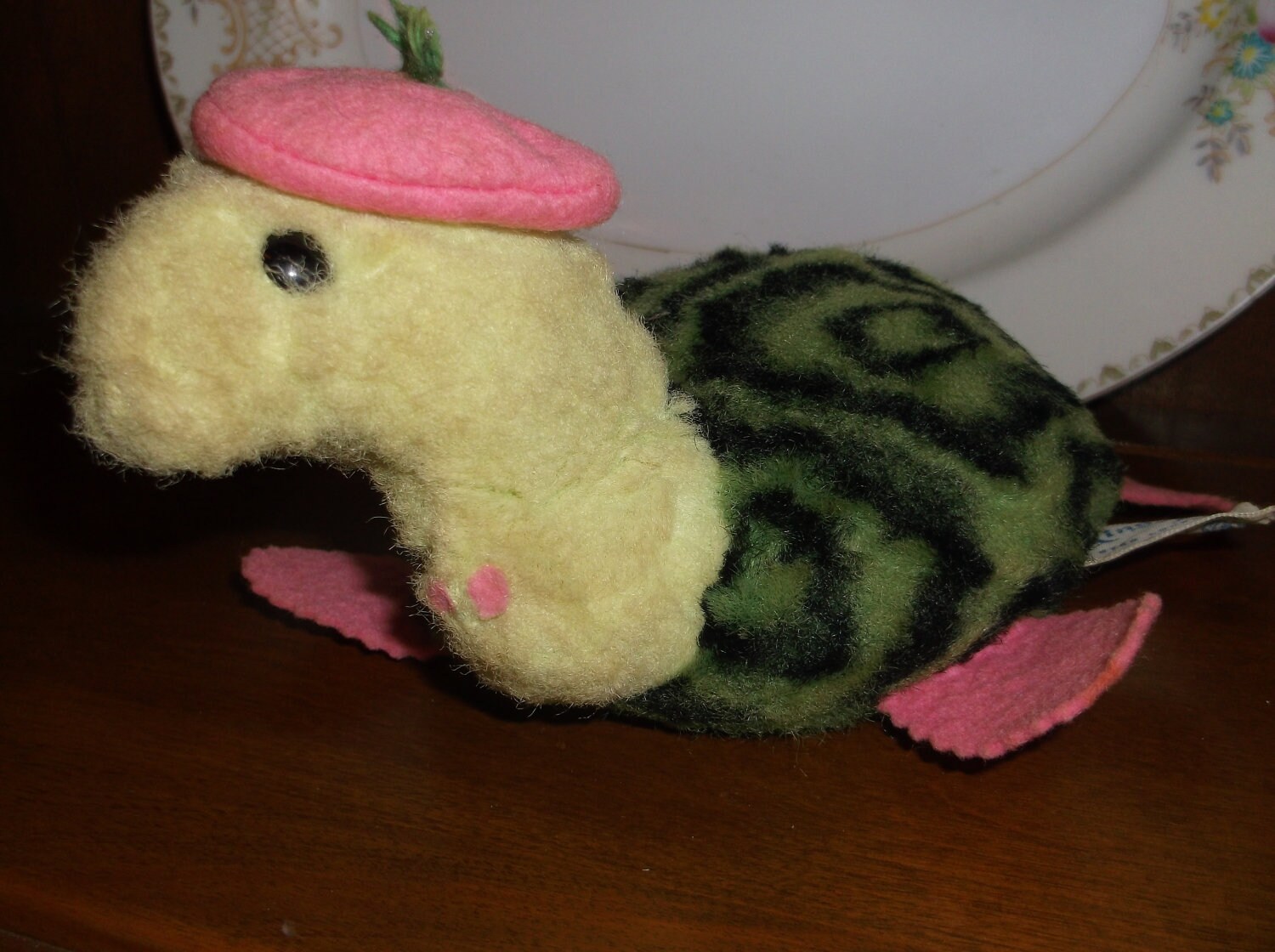 vintage stuffed turtle