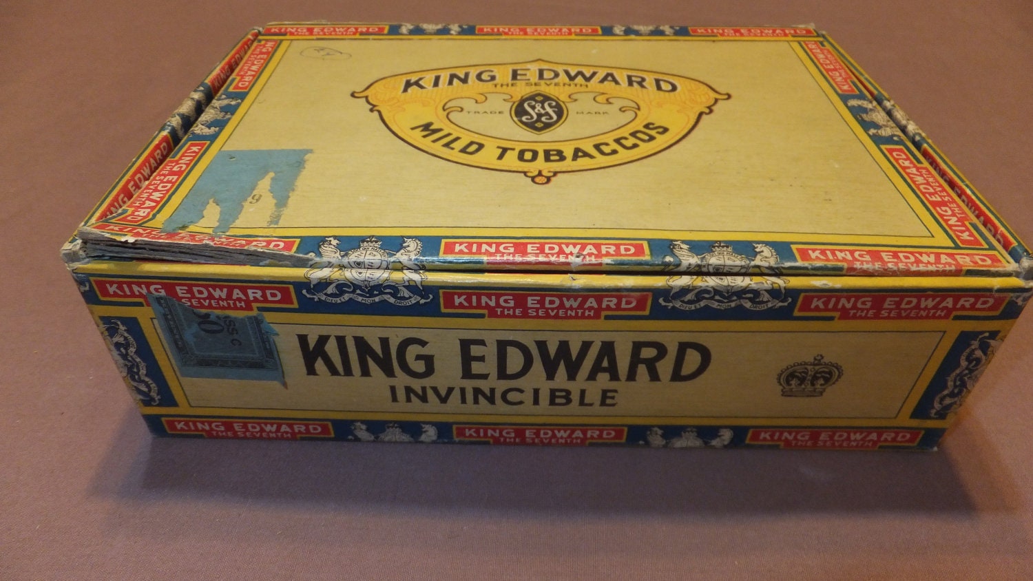 King Edwards Cigar Box