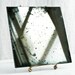 Mirror Home Decoration - Hand Silvered Glass Mirror, 6x6, With Stand - Minimalist Modern Interior Design Autumn Unique Gift - The Way Two
