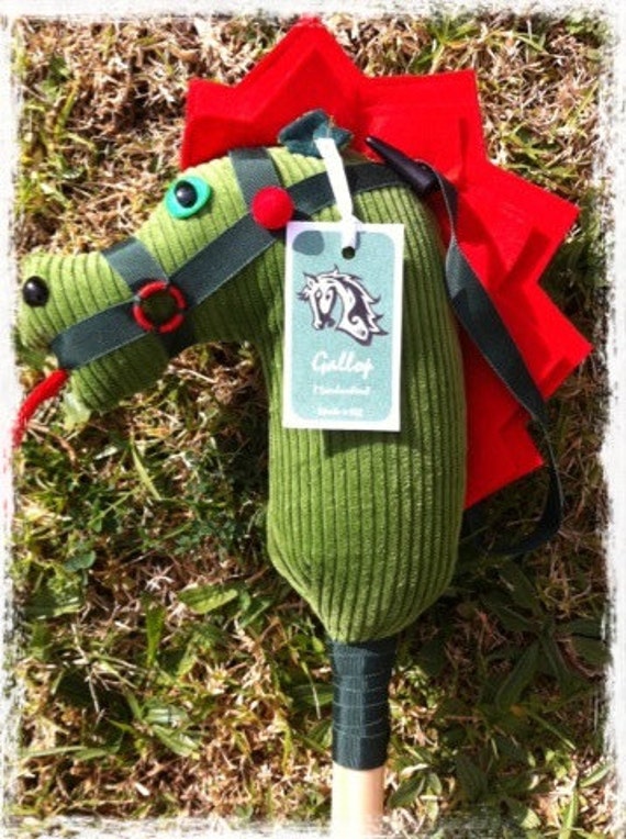 Items similar to Hobby Horse Stick Horse Handcrafted/Handmade