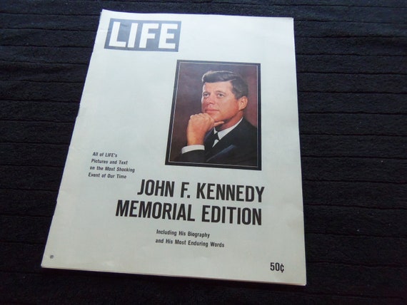 Life Magazine John F. Kennedy Memorial Edition 1963