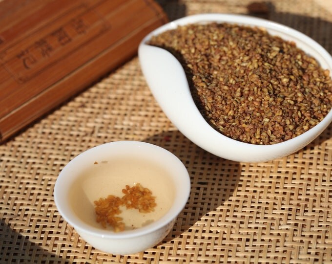 Herbal Infusions - Platinum Label Buckwheat Loose Leaf Tea Premium Level Grade AAAA Net 30 Grams/ 1.1 OZ