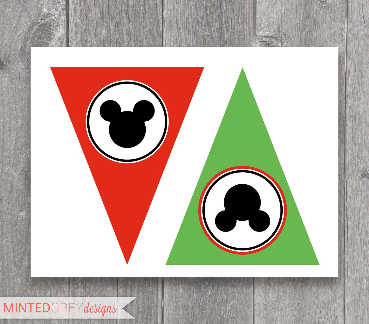 Printable Mickey Mouse Clubhouse Happy Birthday