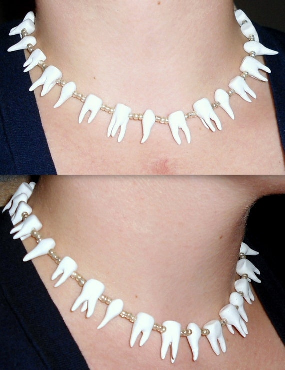 human-teeth-necklace