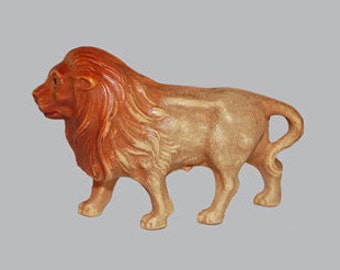 Vintage Celluloid Toy Lion with Trademark