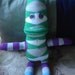 Sock Funky Sock Doll - Green Argyle