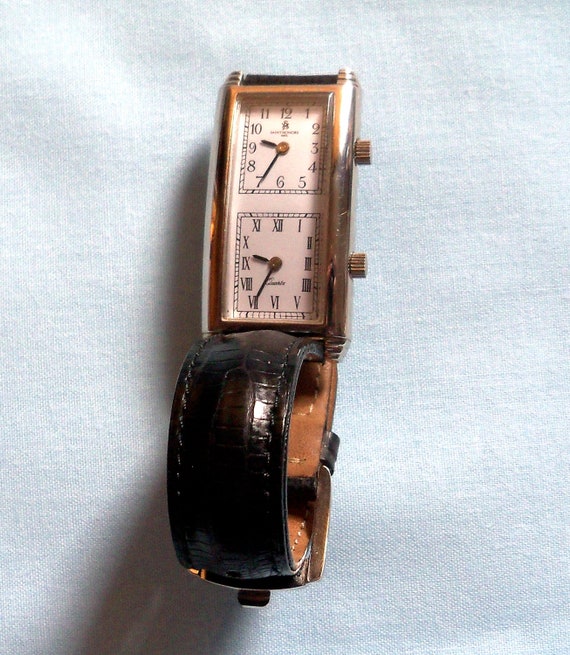 Rare Saint Honore Paris Dual Time Zone Women's Watch