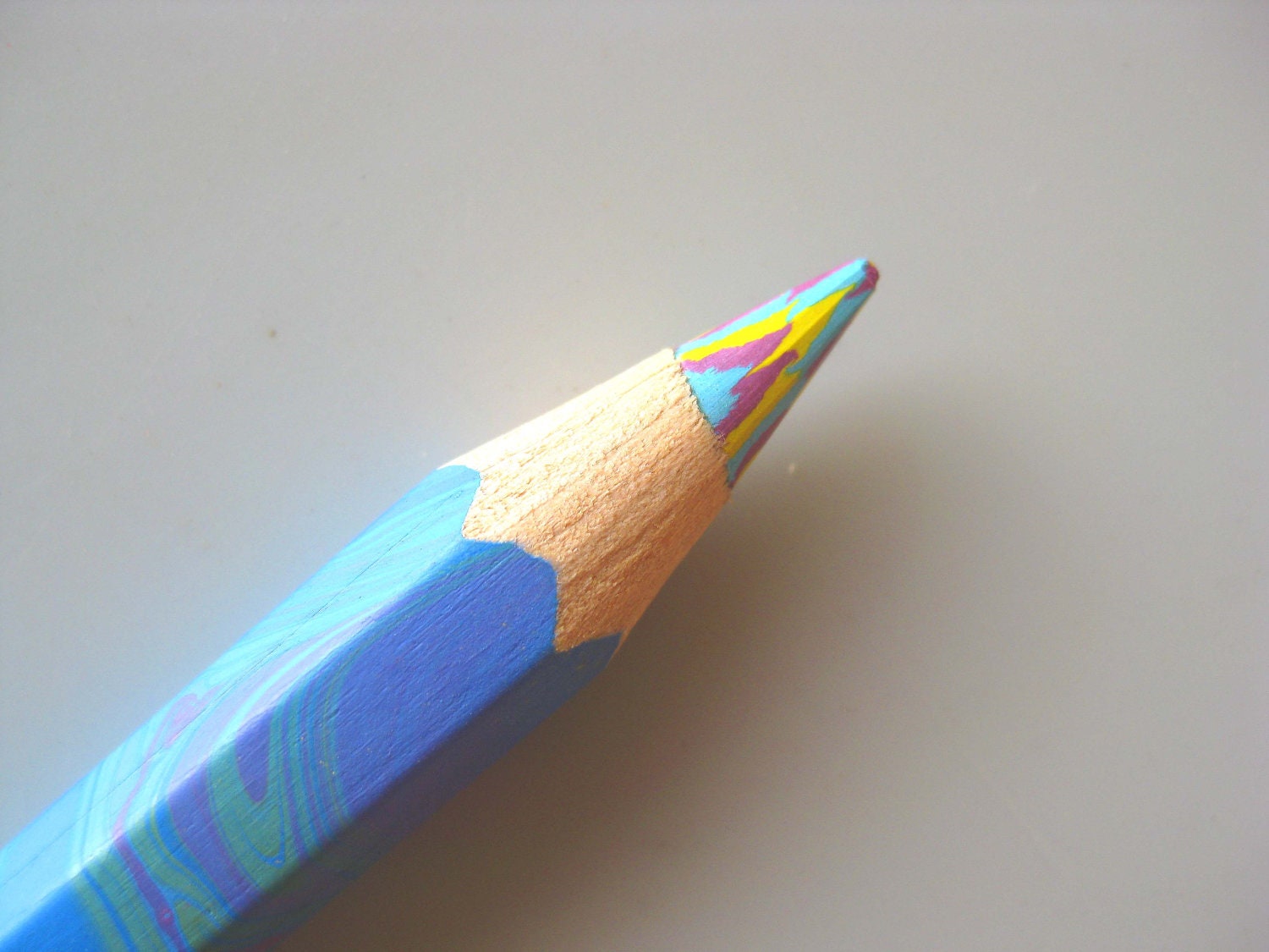 Multi colored pencil