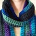 CROCHETED RIBBED SCARF