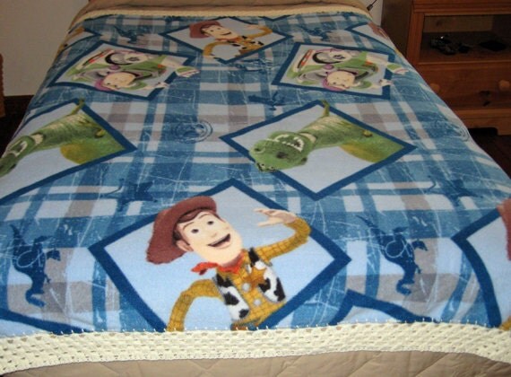 toy story fleece throw blanket