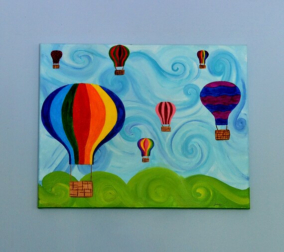 Items similar to Hot Air Balloons on Etsy
