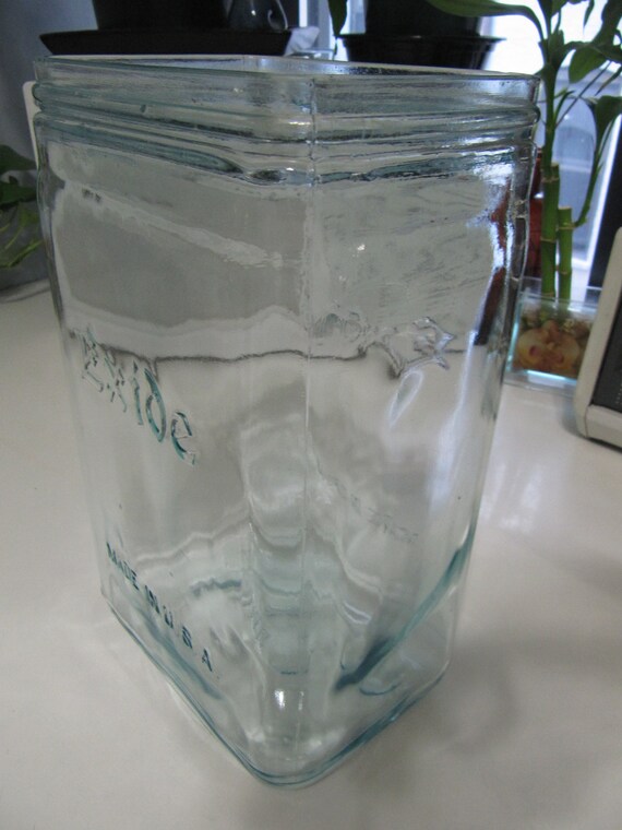 Antique Large Exide Glass Battery Jar