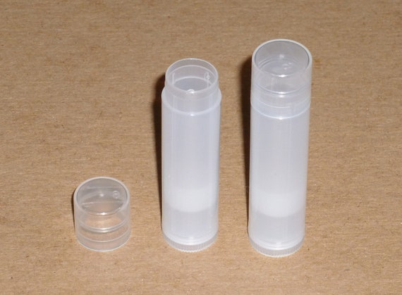 free balm containers bpa lip Shrink BALM LIP containers Tubes WITH Chapstick (Natural) Bands Clear