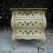 Vintage Hand Painted Nightstand