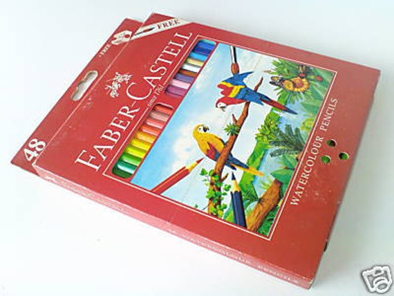 faber castell 48 watercolour pencils