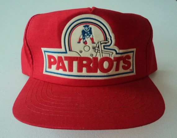 Vintage New England Patriots Snapback Hat NFL VTG