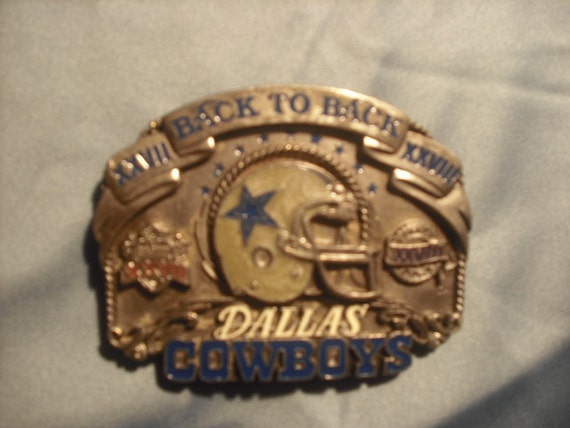 Dallas Cowboys Superbowl Belt Buckle by KingSolomonsDustys on Etsy