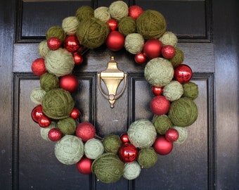 Holiday & Christmas wreaths - Etsy