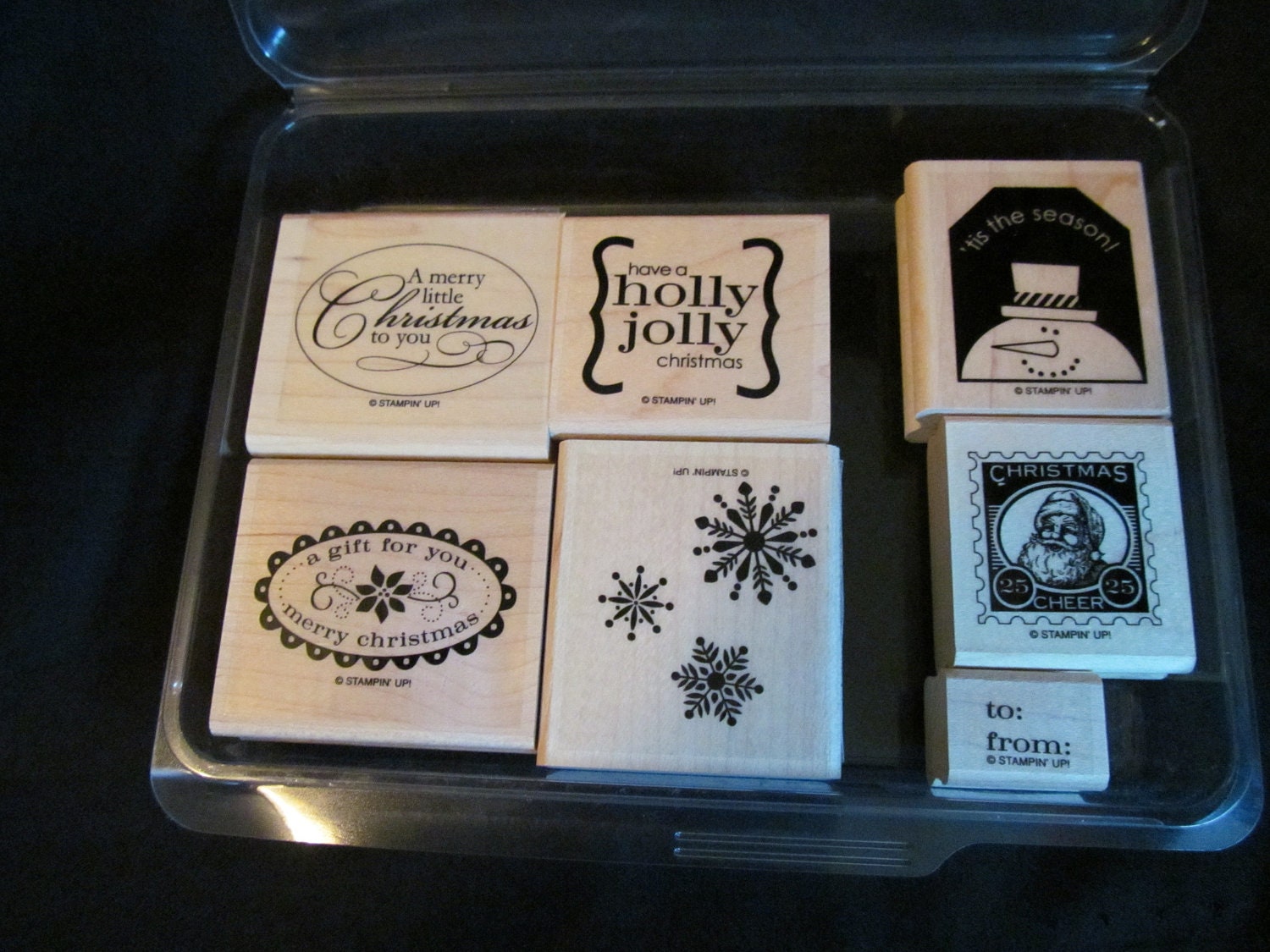 Stampin' Up Christmas Punch Stamp Set