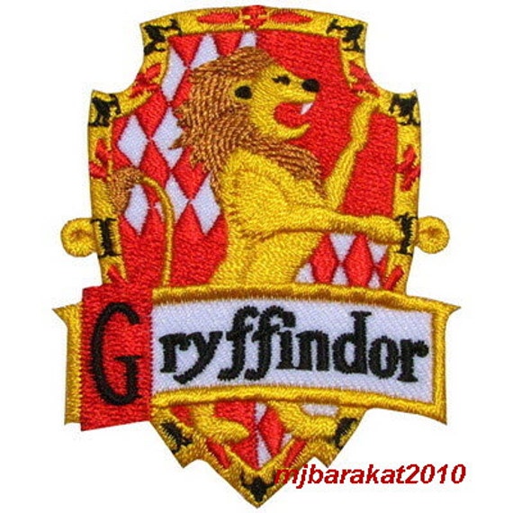 Harry Potter Gryffindor Cut-Out Patch
